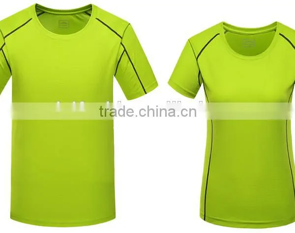 Hot Sale Plain Women/ladies Blank 100%polyester Sport Dry Fit Summer T-shirts photo-6