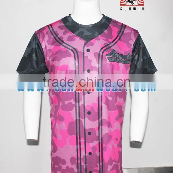 Best Quality Fashion Youth Baseball Jersey With Custom Designed photo-3