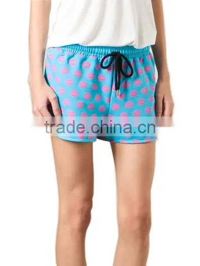 2017 100% Cotton Sexy Women Shorts Shorts Made in China photo-3