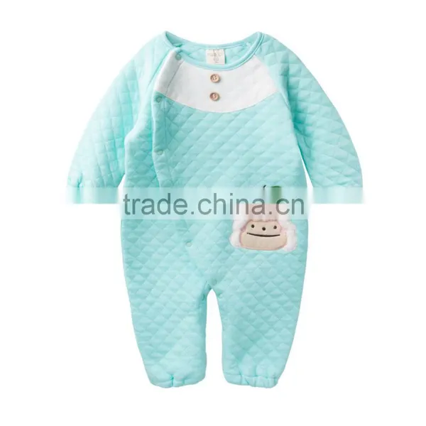 New Spring Unisex Baby Rompers Air Cotton Side Opening Bodysuits Onesie Wholesale Factory Price photo-3