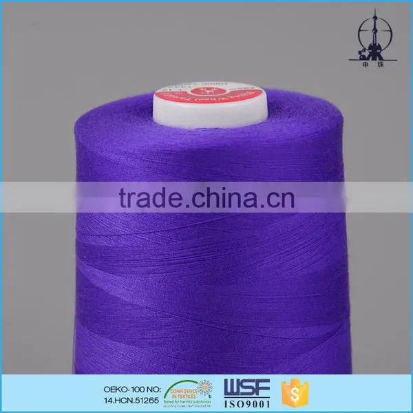 16s/2 80tex 40ticket Polyester High Tenacity Core Spun Sewing Thread photo-6