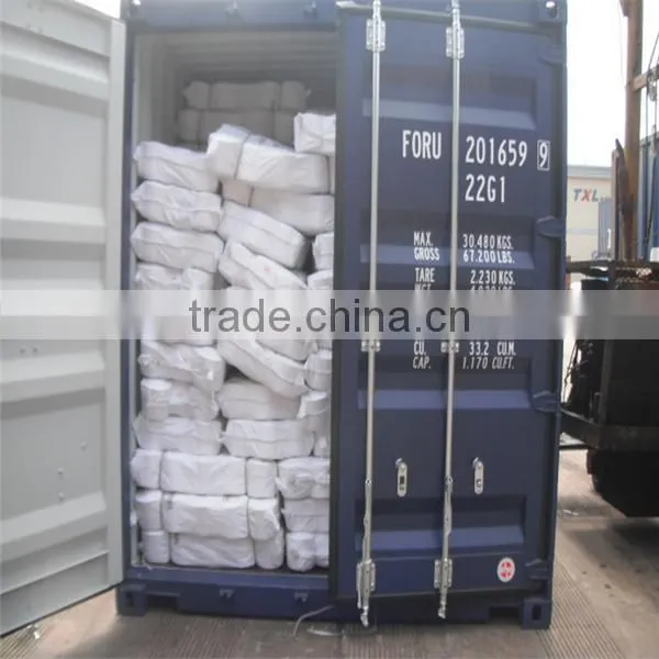 16-60s Ring Spun Virgin Dope Dyed Polyester Spun Yarn Factory in Wuhan photo-4