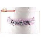 Pu Leather Puppy Customized Dog Collar / Pugcollar for Walking