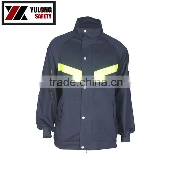 En20471 Manufacture Wholesale Flame Retardant Reflective Tape Clothing for Road Safety photo-3