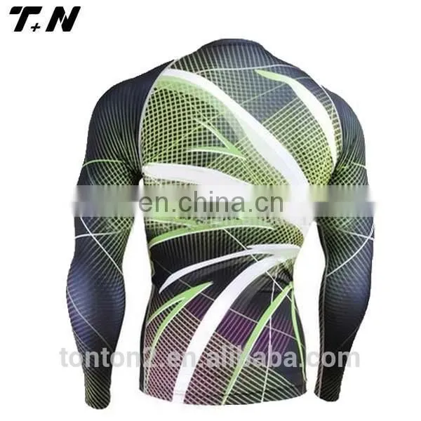 Wholesale Compression Shirts Rash Guard Manufacturer China photo-3