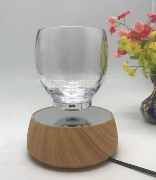 360 Roating Magnetic Levitate Floating Bottom Water Cup photo-2