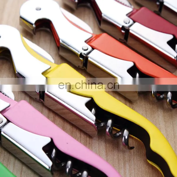 High Quality 72g Stainless Steel Hippocampal Knife Red Wine Opener Multifunction Tools Cockscrew photo-2