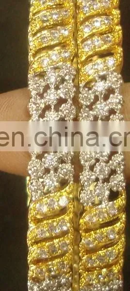 High Quality Cubic Zirconia Bangle Exporter, American Diamond Bangle, cz Bangles Imitation Diamond Bangles Manufacturer photo-6