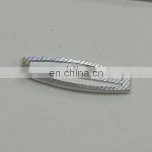 customized oval engraving metal plate for GYM machine
