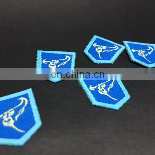 Customized High Quality Fabric Embroidered Woven Patch Woven Badges photo-4