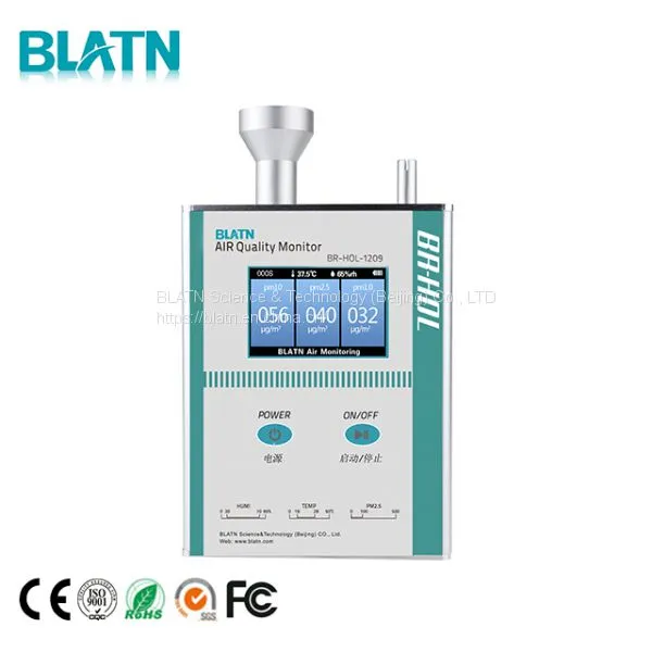 Laser Sccattering High Accuracy Portable Pm2.5 Detector Co2 Sensor