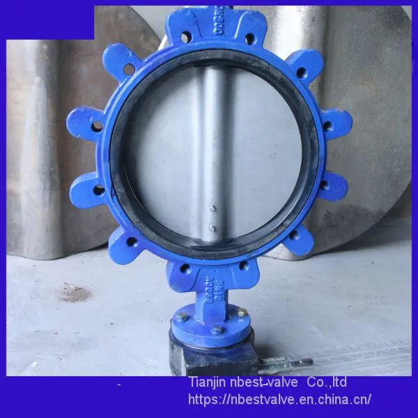 LTD371XP-10Q Manufacturer 14inch Worm Gear Cast Iron Lug Butterfly Valve DN350 photo-3