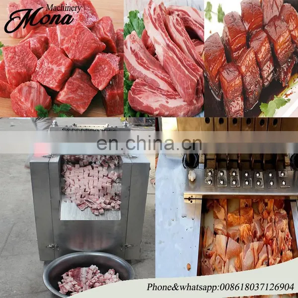 Frozen Chicken Cube Cutting Machine /meat Slicer Cutter photo-5