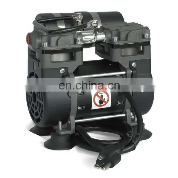 High Quality Low Noise Mini Oil Free Piston Vacuum Pump for Milking Machine photo-2