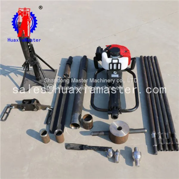 Fully Equipped Soil Exploration Drilling Rig / Shallow Soil Sampling Drill photo-2