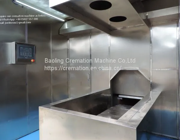 Human Crematorium Machine Incinerator Burn Human Crematory Machine Equipment Burning Human Cadaver photo-3