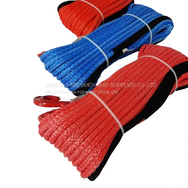 Recomen High Strength 12000lbs 4x4 Synthetic Winch Rope for Winch photo-3
