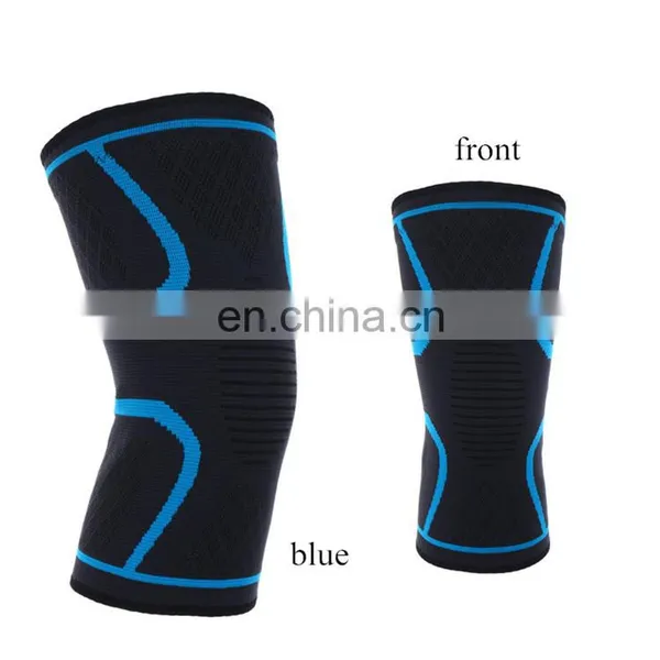 2019 High Elasticity Knee Support Pads Guard Outdoor Sports Protector Lifting Knee Sleeves Wrap for Basketball Football Running
