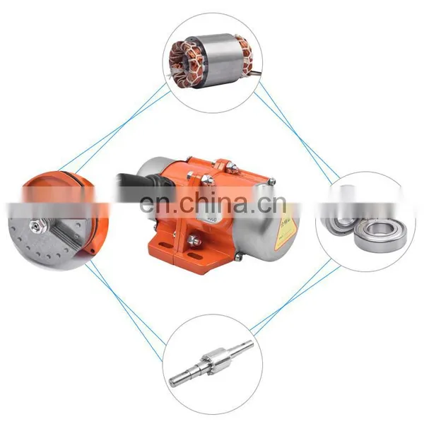 0.04kw Three Phase Horizontal Electric Motors Prices For Linear Vibrating Sieve photo-5