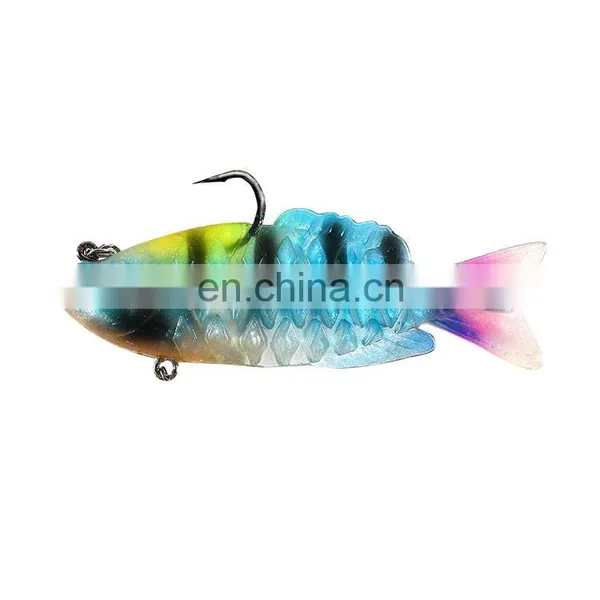 Hot Selling Sub Soft Bait Several Sections Multi Section Bait Road Sub Lead Fish Bionic Bait photo-2