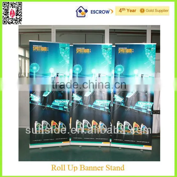 Aluminum Roll Up Display for Trade Show Advertising With Custom Design photo-2
