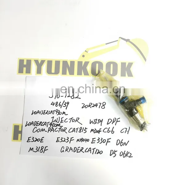 Hot Selling 3707282 486139 20R2478 C6.6 C7.1 E320E E323F Engine Injector photo-5