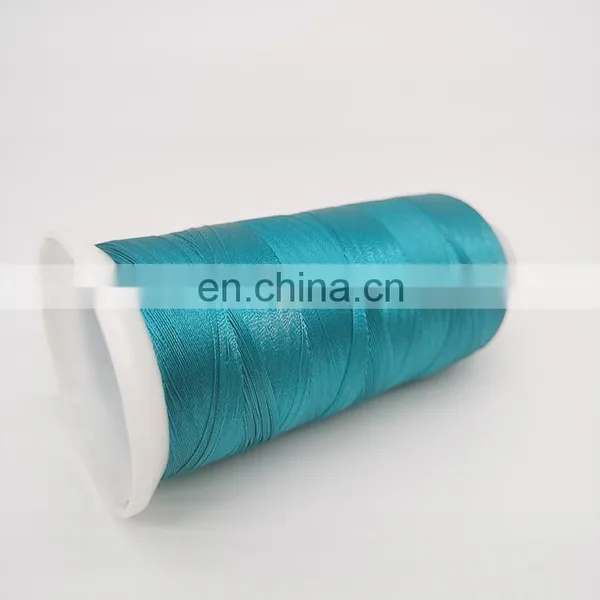 Factory Sewing Thread Wholesale 100% Polyester Filament Black Polyester High Tenacity Sewing Thread photo-4