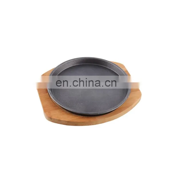 Cast Iron Thickened Western Barbecue Pan photo-2