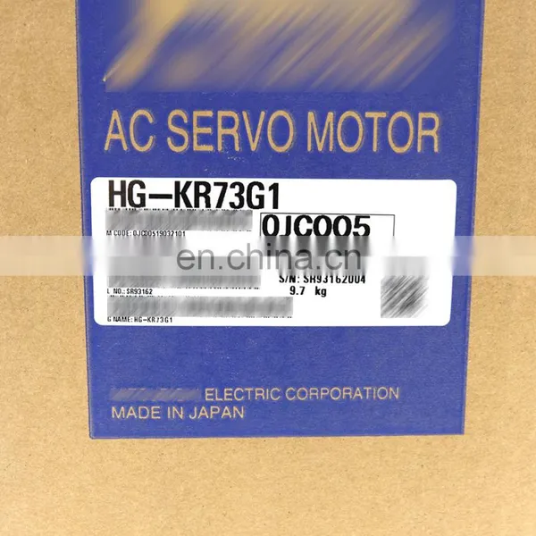 Spot Goods Servo Motor HG-KR73G1 1:5 Bestest Price Warranty 1 Year Best Price HG-KR73G1 Unit Module Servo Motor photo-5
