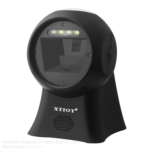 XT7302P Code 39 Desktop Barcode Scanner Automatic Scanner 2D Omnidirection Barcode Omnidirectional 1D 2D Bar Code Reader photo-2
