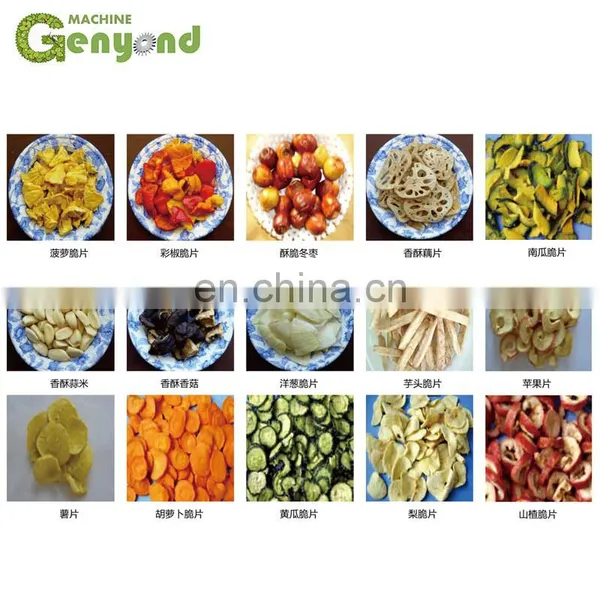 Shanghai Genyond Small Vaccum Frying Machine for Fruit Banana Chips photo-4