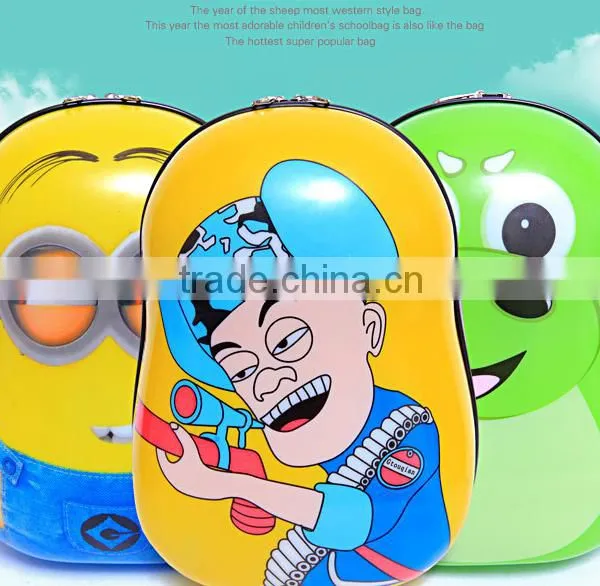 2016 3D Cartoon Characters 3pcs in 1 Set Luggag School Bags photo-6