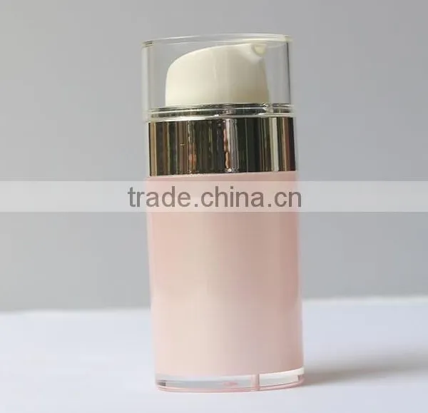 50ml Round Acrylic Airless Pump Bottles For Cosmetic Packaging photo-4