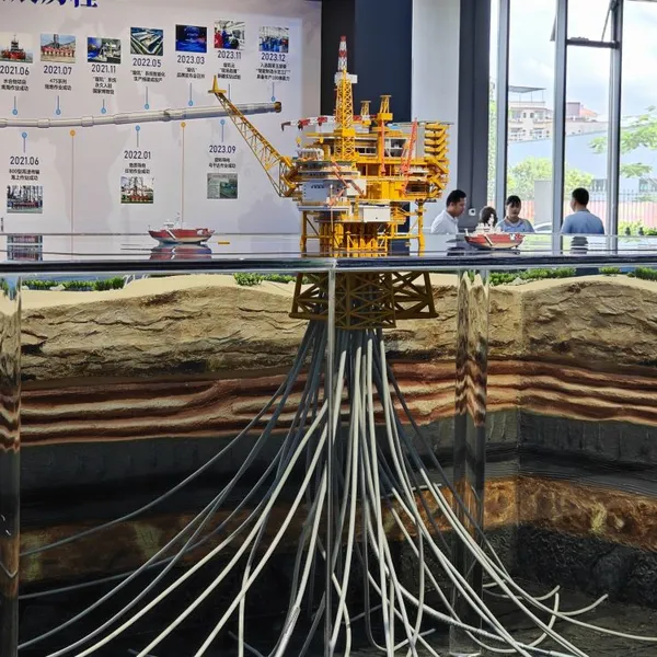 Offshore Drilling Model Manufacturing Factory, Sand Table Model photo-2