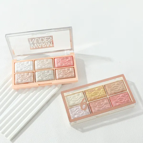 Cosmetic Highlighter Long Lasting Contour Oil Control High Shine Highlighter Face Makeup Blush photo-2