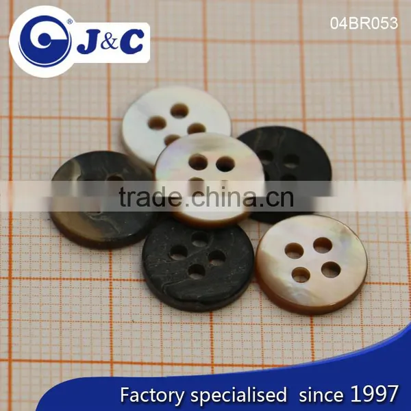 J&C Brown MOP Shell Buttons,pearl Shell Buttons for Fashion Shirt.BR052, BR053 photo-4
