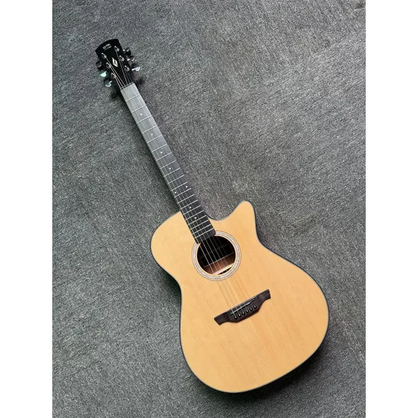 Otis CA-86 Otis Guitar Factory Guitar Supplier Musical Instrument B2B 40inch Glossy Solid Top Guitars photo-2
