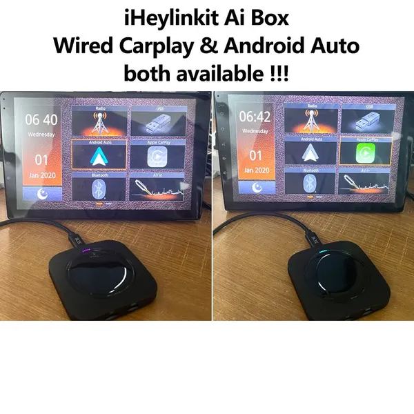 Wired Android Auto /carplay Update to Android 13 Watch Youtube on Universal Car Brands photo-2