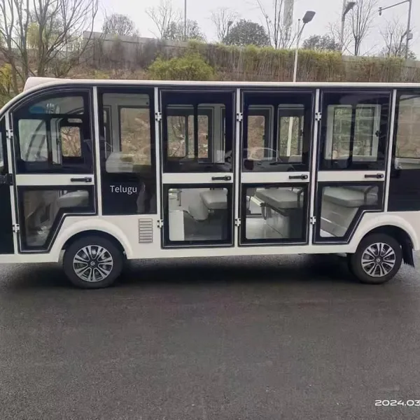 Source Products - Gasoline-powered Sightseeing Vehicles - Electric Sightseeing Vehicles for Scenic Spots and Parks - Enclosed Fuel-powered Sightseeing Vehicles With Doors photo-2