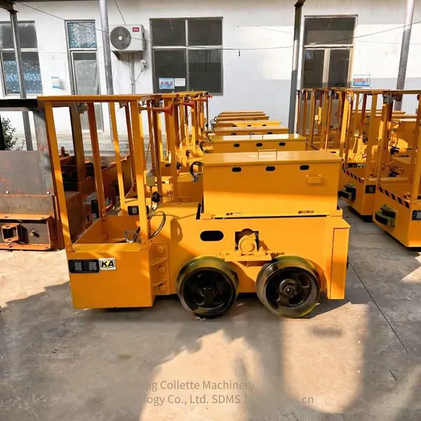 Battery-powered Mine Tunnel Electric Locomotive, Rail Ore-hauling Transport Vehicle, 3-ton, 5-ton and 8-ton Explosion-proof Industrial Mining Machinery