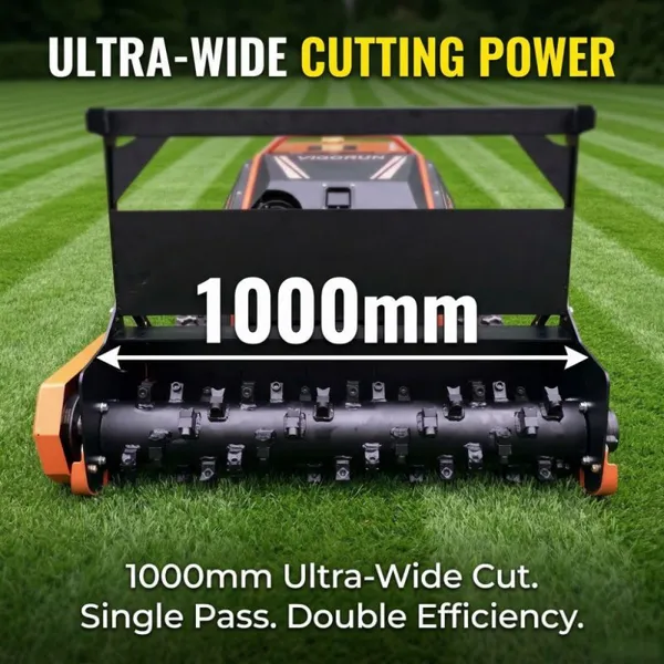 Vigorun Tech Mulching Machine Ultra-Width Labor Saving CE EPA Certification Forestry Mulcher Forestry Machinery