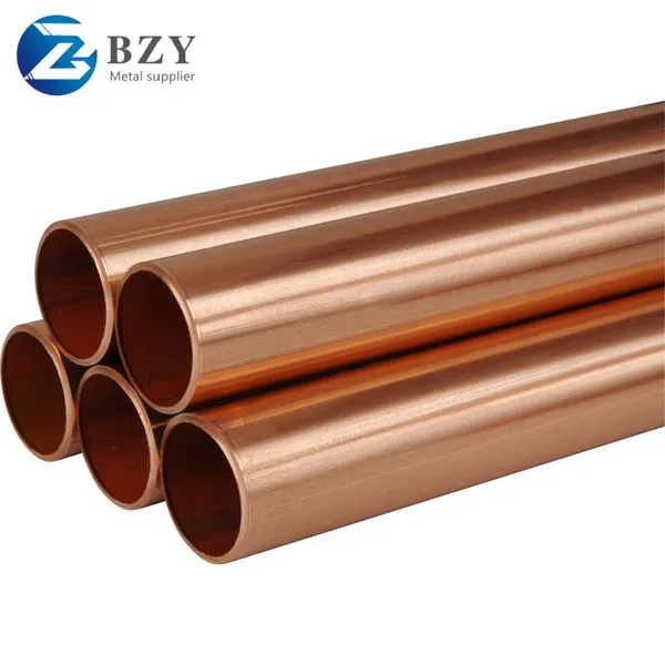 Everstrong Copper Tube Good Machinability Line Manufactures Copper Tube M1 Soft Copper Plated Steel Tube