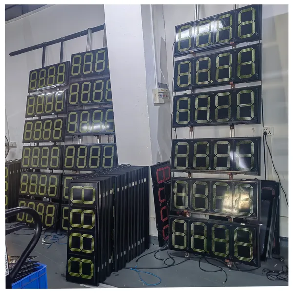HIgh Brightness 16 Inch Gas Station Petrol Price Led Display LED Gas Sign Board photo-2