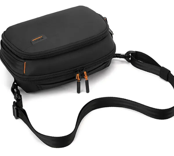 Travel Cable Organizer Lightweight Pouch With Belt Electronic Organizer Travel Case for Cellphone ,Charger Cord, Mouse, Compact Camera, Earphones,Card photo-4