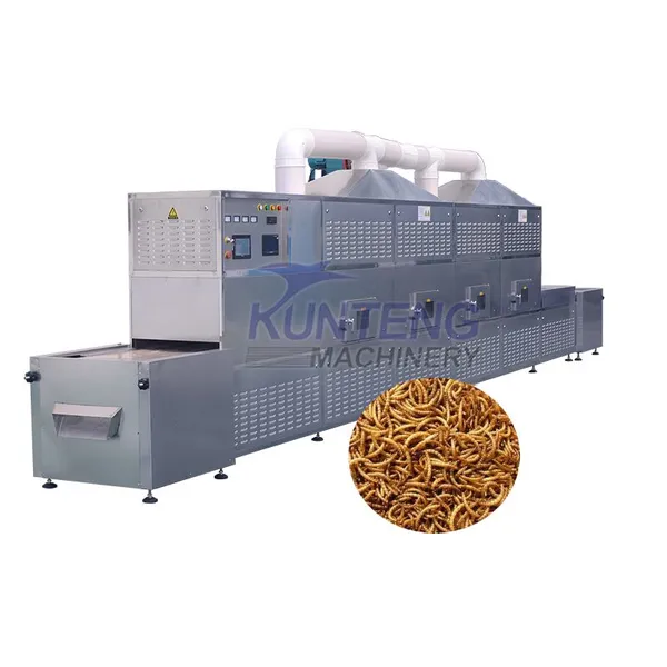 Industrial Pepper Mushroom Tenebrio Molitor Microwave Dryer EPC