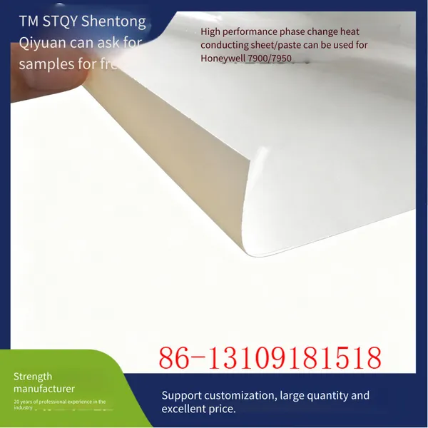 Pcm-8850 Phase Change Thermal Conductive Material 9.5w Thermal Conductive Sheet, Insulating Thermal Conductive Sheet, Thermal Grease for Laptop photo-2