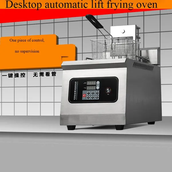 Professional Electric Fryer QD-1ST With Automatic Lifting System 14L Capacity Deep Fryer Machine for Fast Food Restaurant photo-5