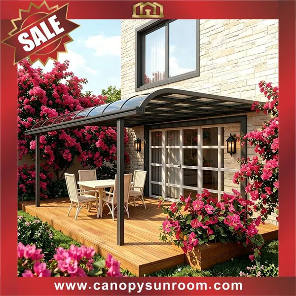 Excellent Alu Aluminum pc Polycarbonate Patio Terrace Canopy Canopies Cover Awning for Sale