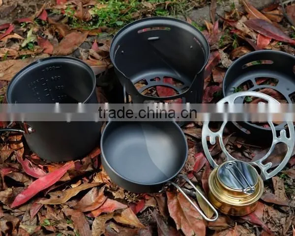 Portable Comping Cooking Mess Kit photo-4