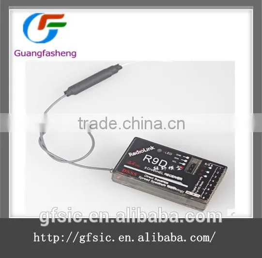 9 channel 2.4GHz receiver AT9 receiver AT10 R9D remote control receiver